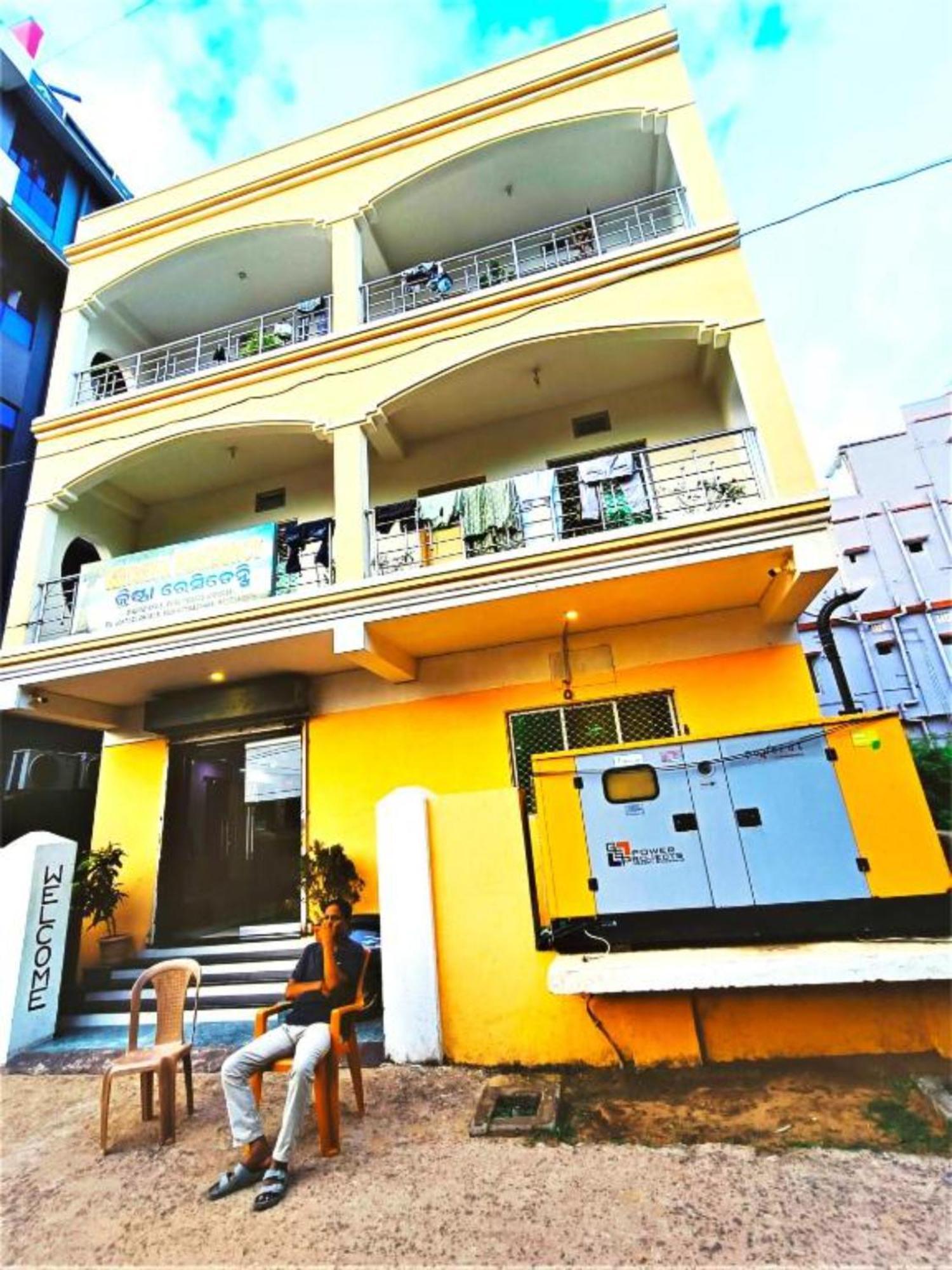 Hotel Krishna Residency Puri Near Sea Beach Best Choice Of Travellers By Morservices Eksteriør billede